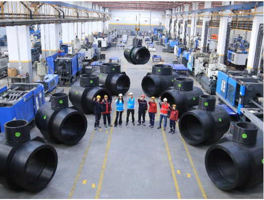 Tega | D1600 mm Equal Tees Produced from Hollow Bar - Gulf Region, UAE