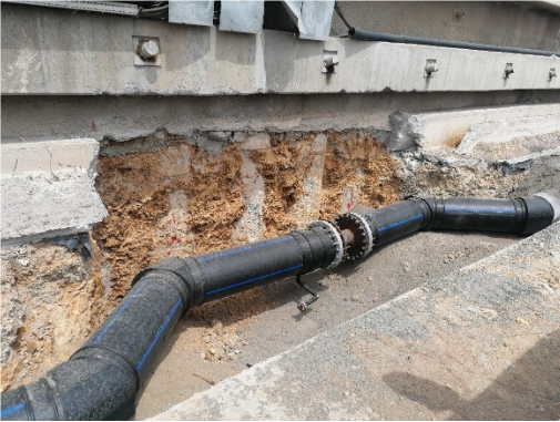 Tega | İzmir Aliağa Star Rafinerisi Yangın Suyu Hattı Hollow Bar Fittingleri