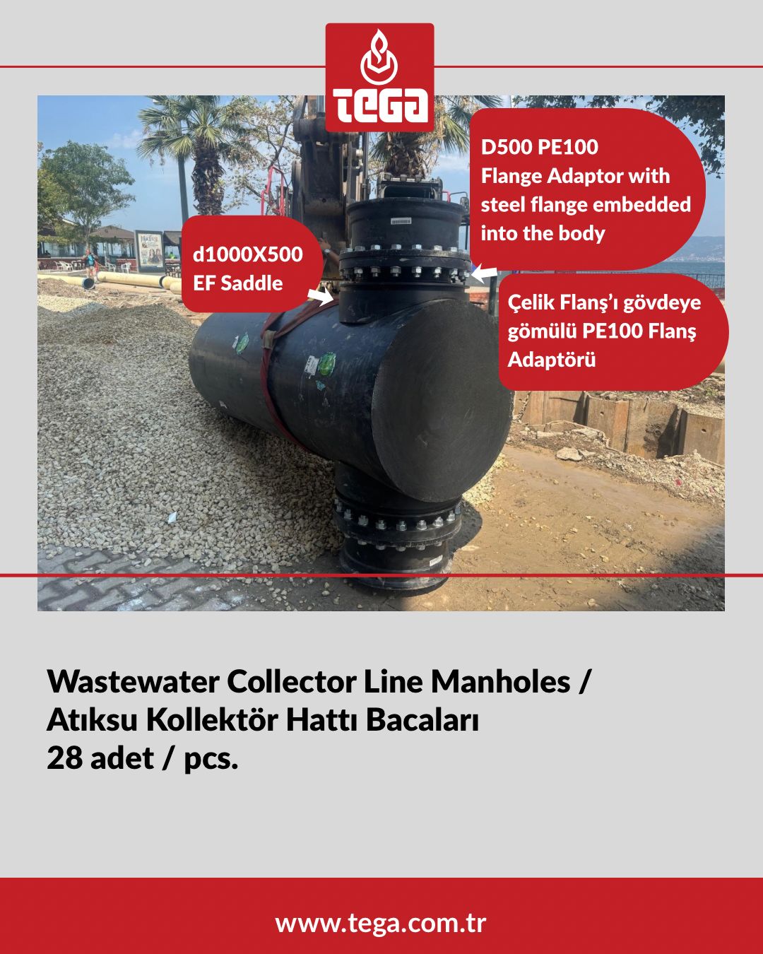 Tega | Wastewater Collector Line Manholes